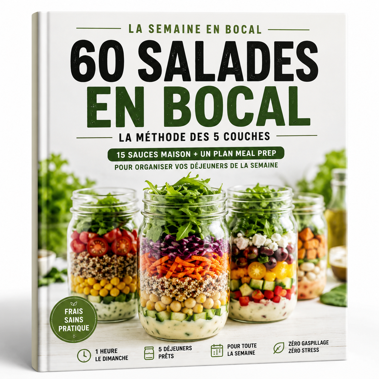 60 Salades en Bocal